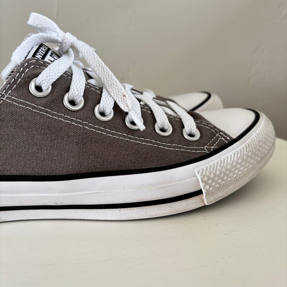 Converse Chuck Taylor All Star Low Top Sneakers Grey - Size: 7 - Picture 6 of 10